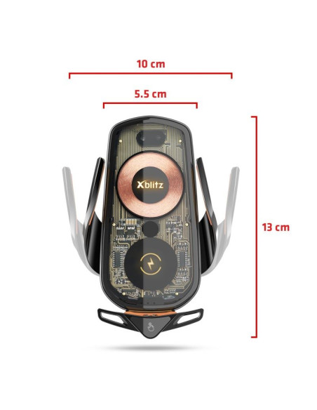 Xblitz automat. uchwyt samochod. z ładowaniem fx6