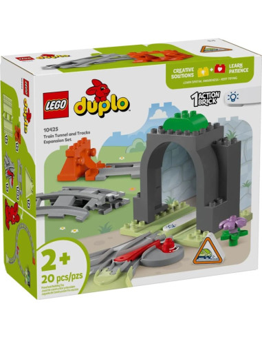 Lego duplo town 10425 tunel i tory kolejowe - zestaw rozszerzający