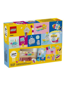 Lego classic 11040 magiczny zestaw z przezroczystymi klockami 2