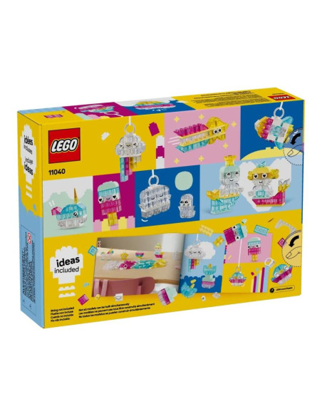 Lego classic 11040 magiczny zestaw z przezroczystymi klockami