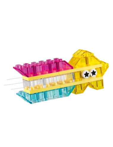 Lego classic 11040 magiczny zestaw z przezroczystymi klockami