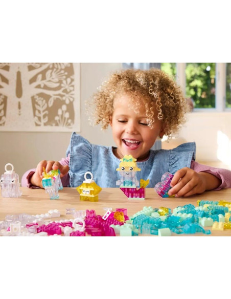 Lego classic 11040 magiczny zestaw z przezroczystymi klockami