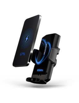 Xblitz automat. uchwyt samochod. z ładowaniem fx2 2