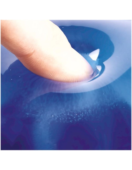 Fellowes crystal podkładka pod mysz i nadgarstek żelowa niebieska