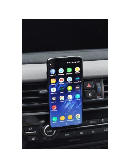 Uchwyt elastyczny na telefon ibox ich8 (kolor czarny)