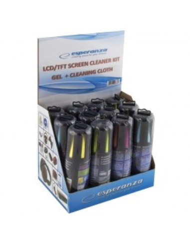 Zestaw do czyszczenia ekranów esperanza es122m
