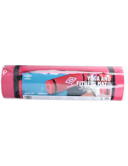 Mata fitness nbr antypoślizgowa 190x58x1cm różowa umbro