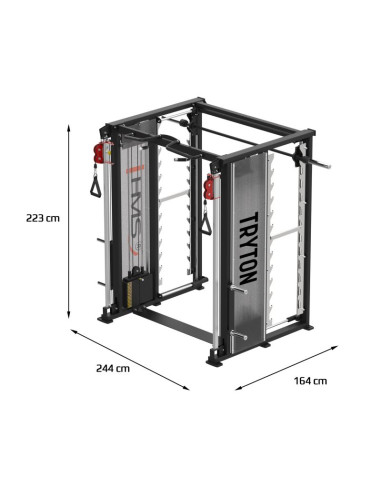 Tryton suwnica z podwójnym wyciągiem i stosem commercial hms