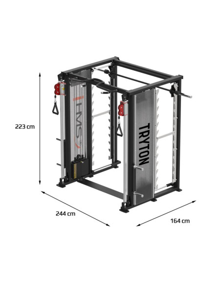 Tryton suwnica z podwójnym wyciągiem i stosem commercial hms