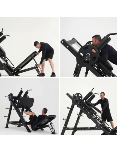 Suwnica na nogi hms lp3175 semi commercial (17-51-006) szary, czarny