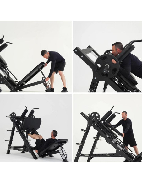 Suwnica na nogi hms lp3175 semi commercial (17-51-006) szary, czarny