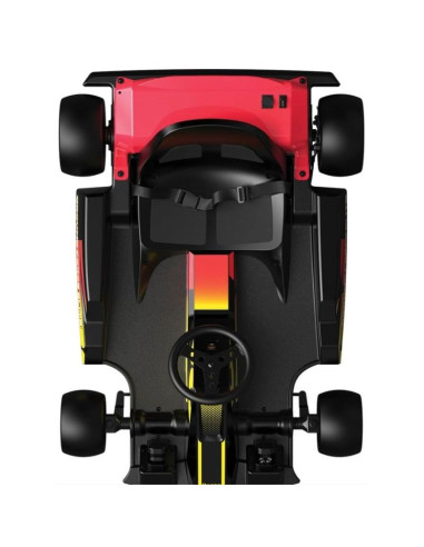 Razor ground force elite - gokart elektryczny, czarno-czerwony