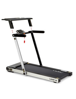Bieżnia elektryczna z biurkiem hms loop12 multi 1-12 km/h, szara