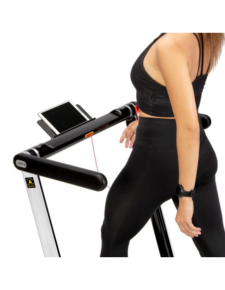 Bieżnia elektryczna z biurkiem hms loop12 multi 1-12 km/h, szara