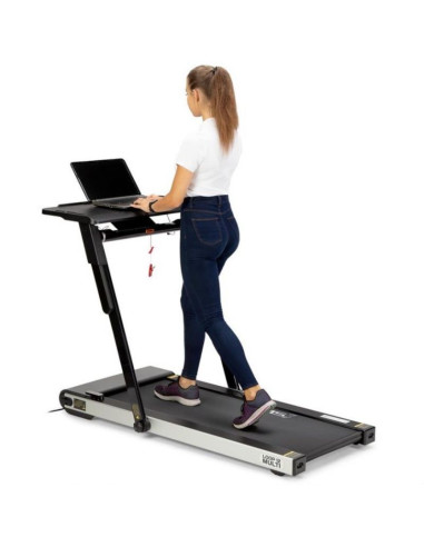 Bieżnia elektryczna z biurkiem hms loop12 multi 1-12 km/h, czarna