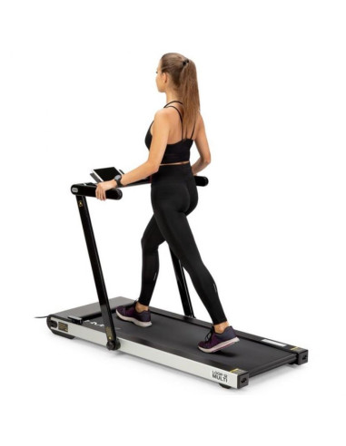 Bieżnia elektryczna z biurkiem hms loop12 multi 1-12 km/h, czarna