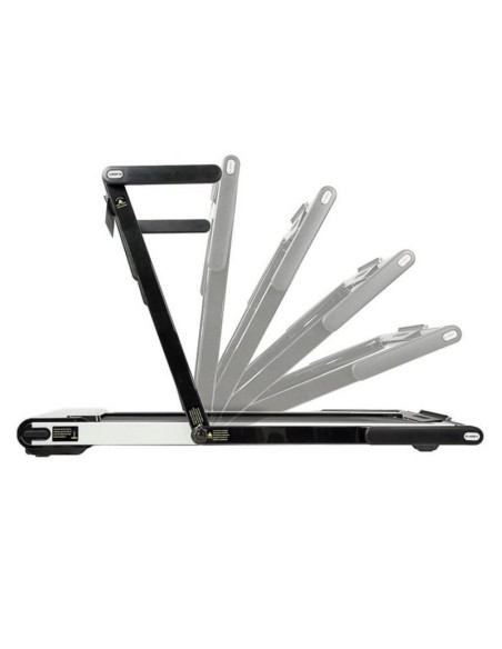 Bieżnia elektryczna z biurkiem hms loop12 multi 1-12 km/h, czarna