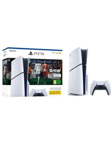 Sony playstation 5 slim disc edition 1 tb + ea sports fc 26