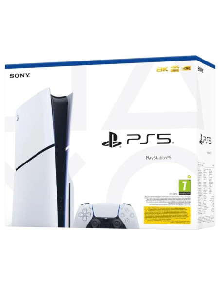 Konsola sony playstation 5 slim blu-ray 1tb white