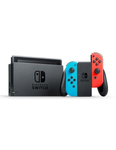 Nintendo switch przenośna konsola do gier 15,8 cm (6.2") 32 gb ekran dotykowy wi-fi niebieski, szary, czerwony