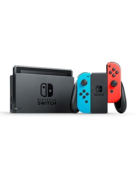 Nintendo switch przenośna konsola do gier 15,8 cm (6.2") 32 gb ekran dotykowy wi-fi niebieski, szary, czerwony