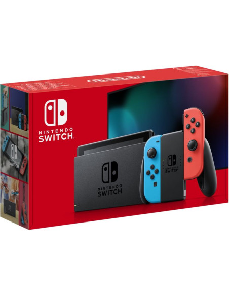 Nintendo switch przenośna konsola do gier 15,8 cm (6.2") 32 gb ekran dotykowy wi-fi niebieski, szary, czerwony