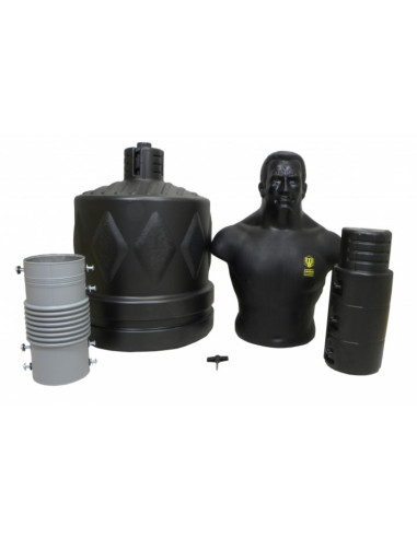 Manekin wolnostojący regulowany masters box-man czarny