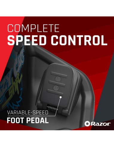 Razor crazy cart shift lightshow lithium - pojazd elektryczny do driftu