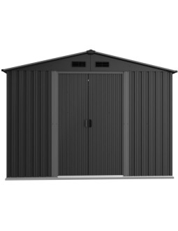 Domek ogrodowy narzędziowy metalowy 257x257x202cm