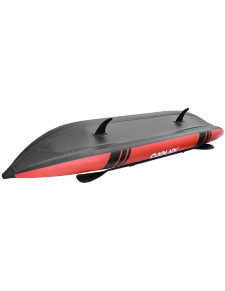 Kajak 2-osobowy set 385x96x42cm laminowany pvc 200kg enero