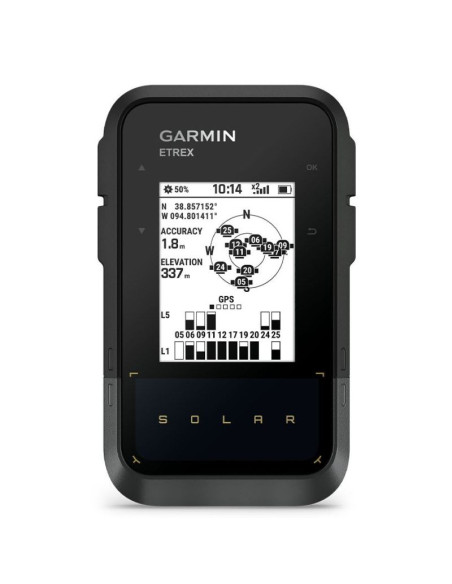 Nawigacja turystyczna garmin etrex se gps solar czarny/szary + czujnik garmin hrm dual