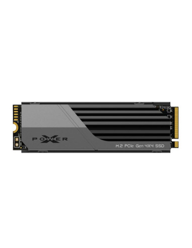 Dysk ssd silicon power xs70 2tb m.2 pcie nvme gen4x4 tlc 7300/6800 mb/s heatsink