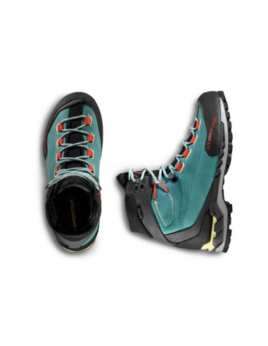 La sportiva trango tech leather woman gtx zfms107e34e36 juniper/zest