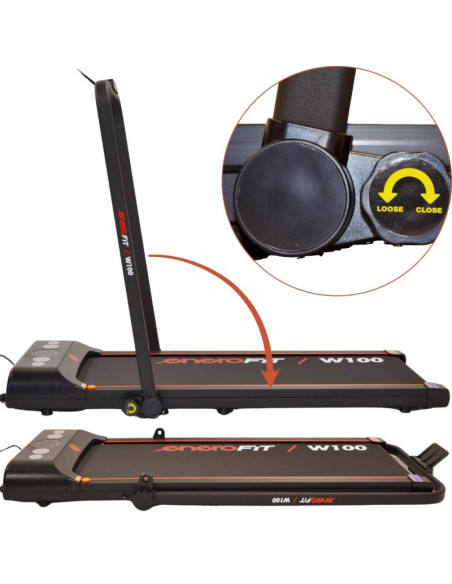 Bieżnia elektryczna składana w100 enero fit