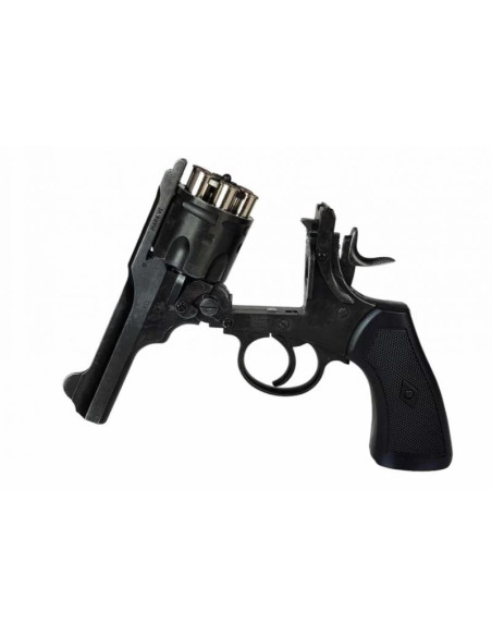 Rewolwer webley mkvi .455 police kal.5,5 mm diabolo łuski 6-strzał. lufa 4" co2 battlefield ekp do17j