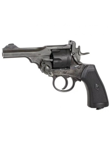 Rewolwer webley mkvi .455 police kal.5,5 mm diabolo łuski 6-strzał. lufa 4" co2 battlefield ekp do17j