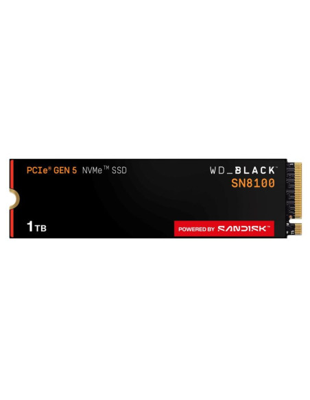 Ssd wd black sn8100 w/o hs 1tb  wds100t1x0m