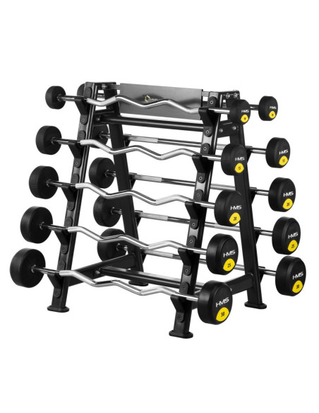 Str05 stojak na sztangi stałe hms premium
