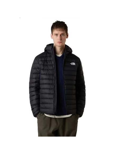 The north face classic down hooded jacket nf0a8d1tjk31 czarne l