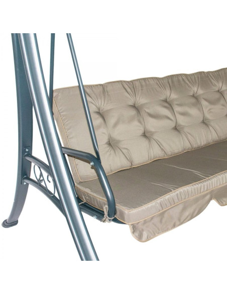 Huśtawka ogrodowa 3 osobowa blanca saska garden