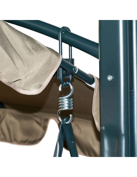 Huśtawka ogrodowa 3 osobowa blanca saska garden