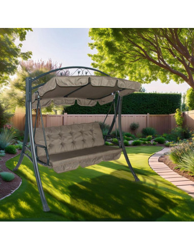 Huśtawka ogrodowa 3 osobowa blanca saska garden