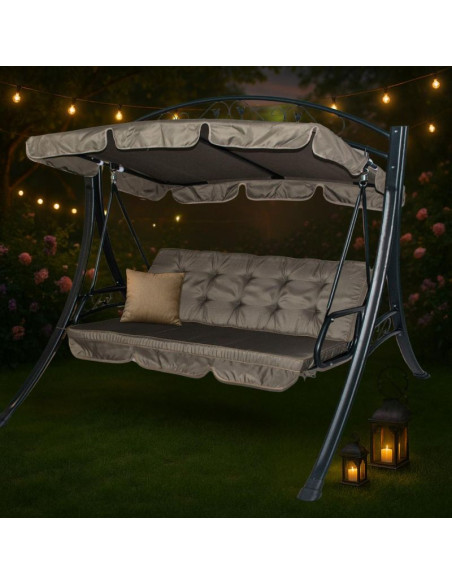 Huśtawka ogrodowa 3 osobowa blanca saska garden