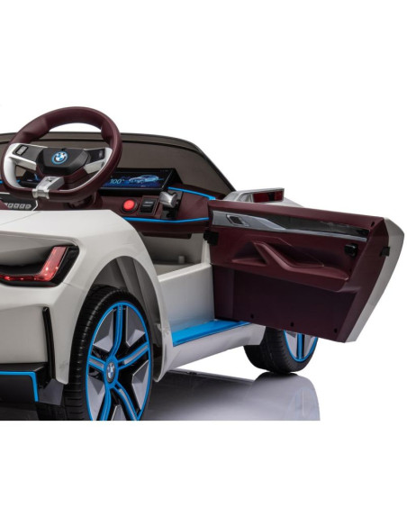 Samochód na akumulator licencja bmw i4 biały