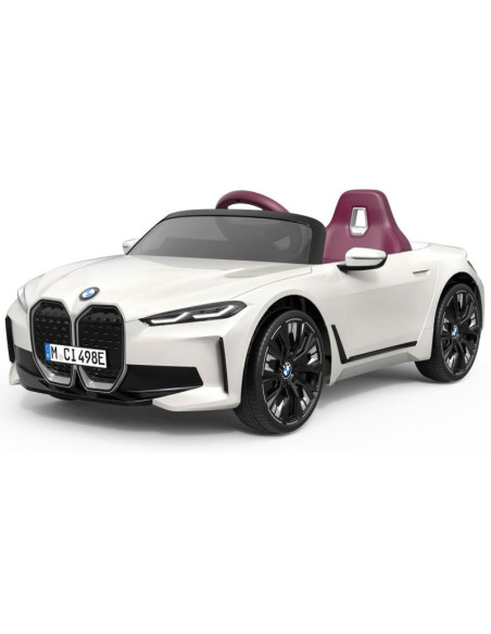 Samochód na akumulator licencja bmw i4 biały