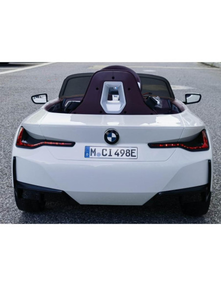 Samochód na akumulator licencja bmw i4 biały