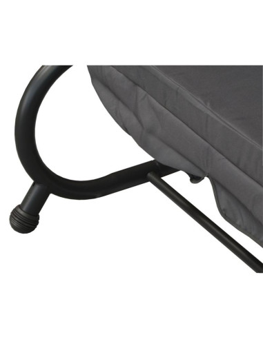 Huśtawka ogrodowo balkonowa kasia 3 osobowa szara