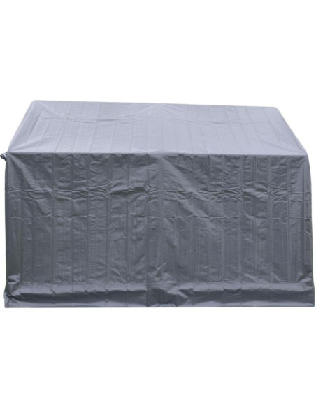 Pawilon garaż ogrodowy 3.50x3.50x2,60m szary saska garden