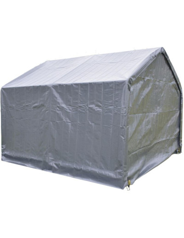 Pawilon garaż ogrodowy 3.50x3.50x2,60m szary saska garden