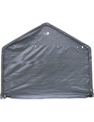 Pawilon garaż ogrodowy 3.50x3.50x2,60m szary saska garden